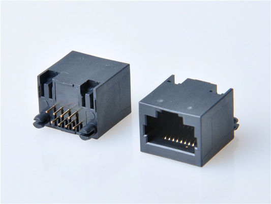 8p8c RJ45 Jack connecteur PCB monté pour le réseau Socket Internet modulaire alliage de cuivre