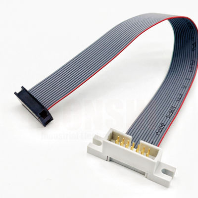 Connecteur de câble plat électronique de 2,54 mm d'envergure