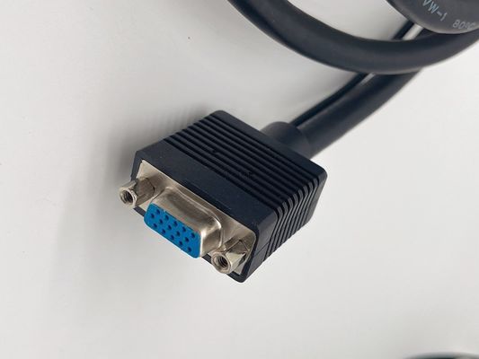 Cable VGA ODM vers le mâle 15 broches D câble SUB féminin DB15 UL20276 câble