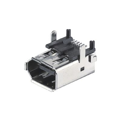 SM-6P Connecteur I/O serveur CN3 mâle IEEE 1394 Connecteur femelle Type de soudure