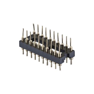 Tête de broche ronde usinée type SMT PCB H3.0mm 6 broches - 64 broches Socket IC