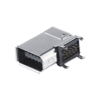 IEEE1394 10 Pin Connecteur féminin Connecteur d'entrée/sortie serveur SM-10P Type de soudure