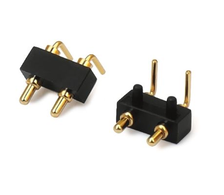 3.0mm 2 épingles mâle Pogopin à une rangée angle droit plongée Pogo Pin connecteur étanche