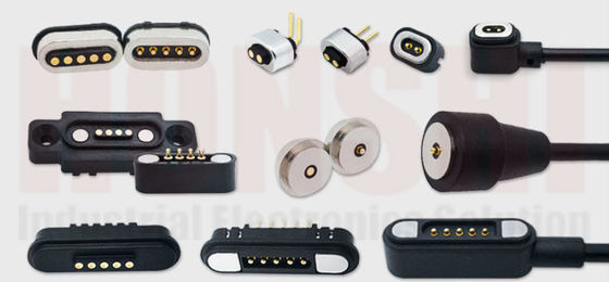 Connecteur à épingle magnétique à courant élevé 1A 2A 3A 5A 10A à ressort
