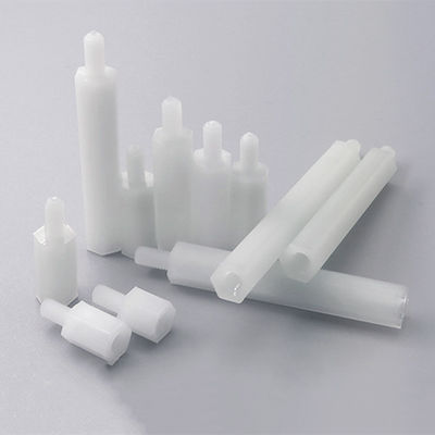 Détecteur en plastique rond en nylon blanc pour le montage à travers les trous sur les cartes de circuits imprimés
