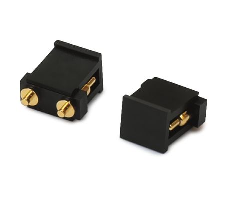 Coupe personnalisée de 2,54 mm, mâle 6 broches, connecteur PCB 1,5 mm, connecteur Pogo à ressort