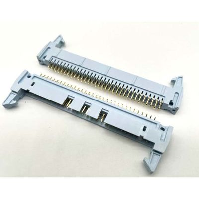 Connecteur de fil de tête de verrouillage à la carte 2.54mm Pitch Straight 64 Pin IDC Connecteur mâle
