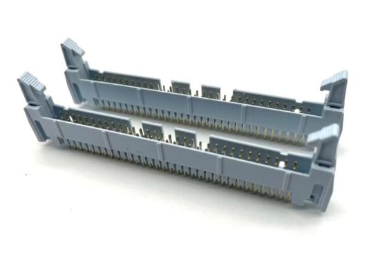 Connecteur de fil de tête de verrouillage à la carte 2.54mm Pitch Straight 64 Pin IDC Connecteur mâle