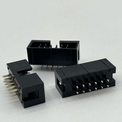 2.54mm Connecteur de tête de boîte droite 12 broches IDC Tête de boîte 2x6p
