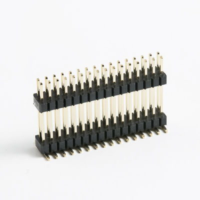 2 - 80 broches connecteur de carte à carte SMT PCB double connecteur d'en-tête en plastique mâle 2,54 mm