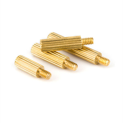 Dispositifs d'écartement de PCB personnalisés en laiton en filetage Hexagon Studs M2.5 M3 M6 Homme Femme
