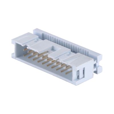 Plaqué en or 2.54mm en boîte PBT Brass 6P - 64P