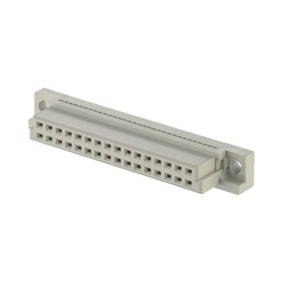 2.54mm 32 épingle Din41612 connecteur type IDC épingles femelles à travers le trou 3 rangées