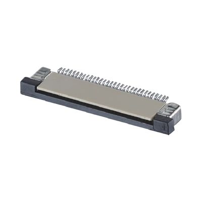 Connecteur de câble FPC à 4 - 60 broches 0,5 / 1,0 mm de hauteur SMT ZIF DIP Type haut bas PA9T plastique
