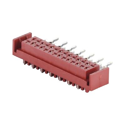 Connecteur féminin droit 4 6 8 10 20 épingle 1,27 mm