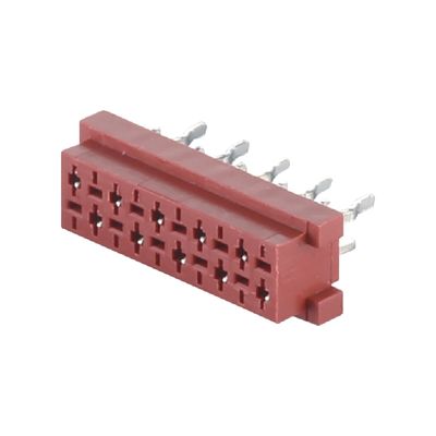 Connecteur féminin droit 4 6 8 10 20 épingle 1,27 mm
