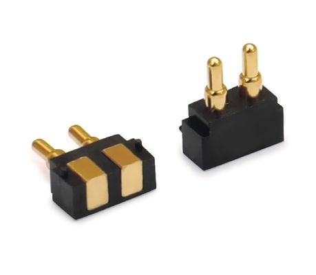 2.5mm 3 épingles connecteur à ressort chargé Pogo épingle pour les applications automobiles Voltage nominal 1A