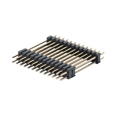 Connecteur de tête de broche personnalisé de 2,54 mm, double rangée, 20 broches, 80 broches