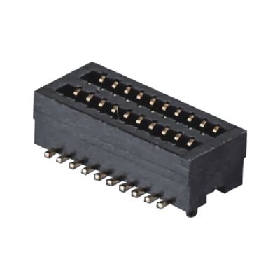 0.8mm Pitch BTB Connecteur 10 - 100 broches Connecteur masculin à grande vitesse Phosphore Bronze