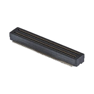 0.8mm Pitch BTB Connecteur 10 - 100 broches Connecteur masculin à grande vitesse Phosphore Bronze