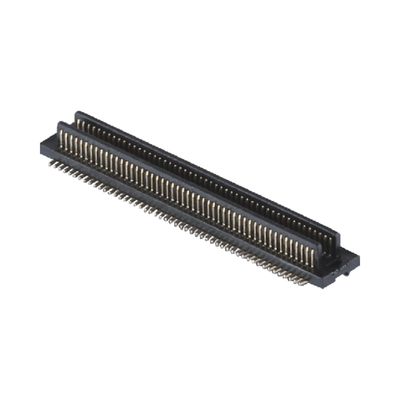 0.8mm Pitch BTB Connecteur 10 - 100 broches Connecteur masculin à grande vitesse Phosphore Bronze