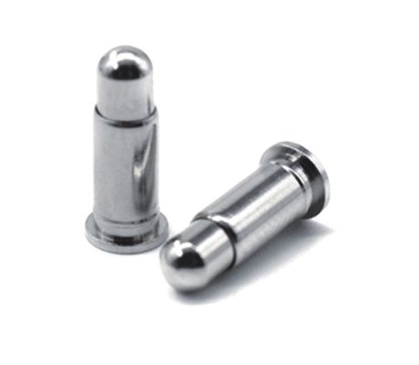 1A Plaqué or 3-10u Pogo en laiton épingle à ressort hauteur chargée 2,5 mm épingle de contact plongée