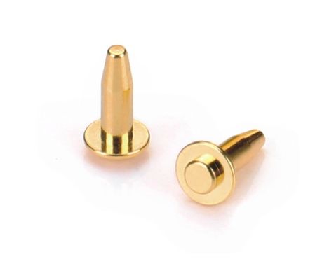 2.0mm H3.8mm Pogo Pin Connector SMD Type Métal Pogo Pin Pad personnaliser le diamètre