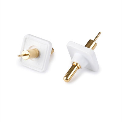 Connecteur de broche Pogo en laiton personnalisé en étain enduit de ressort M3 vis à broche