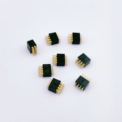 Connecteur POGO à ressort personnalisé de 1,27 mm de hauteur 8 pin pour connexions durables