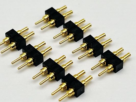 Connecteur POGO à ressort personnalisé de 1,27 mm de hauteur 8 pin pour connexions durables