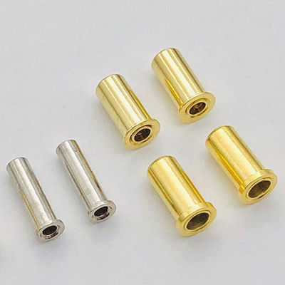 6.0mm C6801 Pogo Pin SMT en laiton Type de soudure du connecteur Plaqué or Personnalisé
