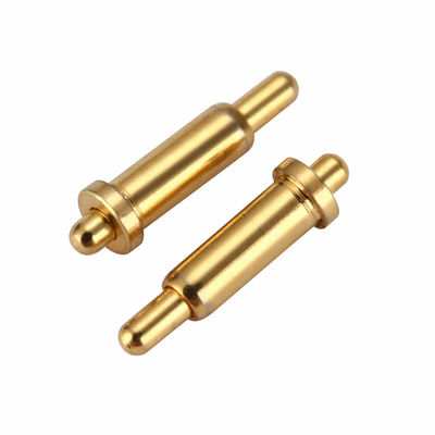2.54mm de hauteur 10pin angle droit mâle cuivre à ressort chargé connecteur à broche magnétique Pogo