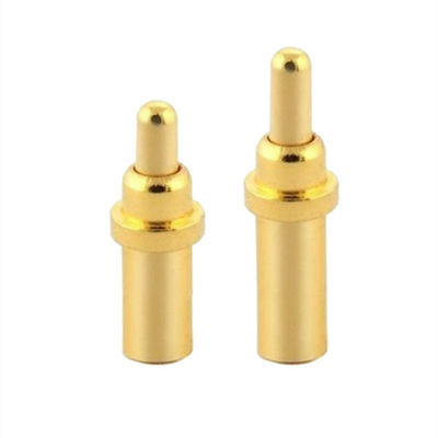 Connecteur à broche Pogo plaqué en or de haute précision pour PCB SMT SMD Courant nominal 1.5A