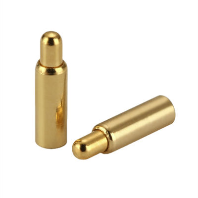 Connecteur à broche Pogo plaqué en or de haute précision pour PCB SMT SMD Courant nominal 1.5A