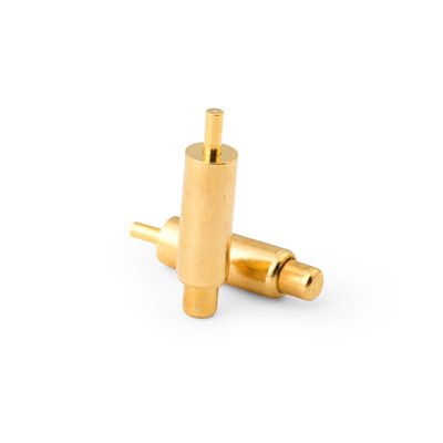 Connecteur à broche Pogo plaqué en or de haute précision pour PCB SMT SMD Courant nominal 1.5A