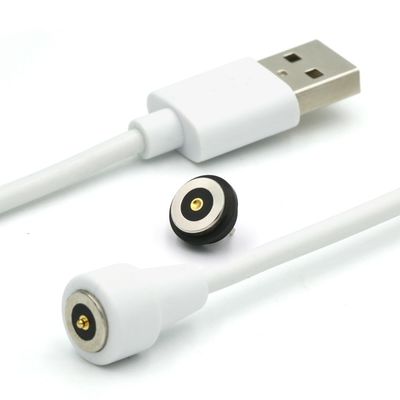 IP67 PCB imperméable à l'eau connecteur féminin Pogo Pin câble magnétique avec plaque d'or flash et 50 mohm Max résistance aux contacts