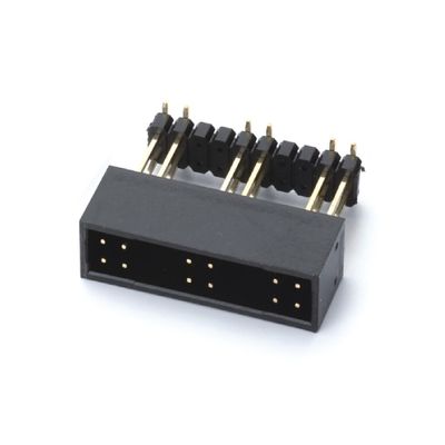 10 broches - 64 broches Connecteur de tête de boîte de 2,0 mm H4.8 Connecteur électrique à double rangée droit