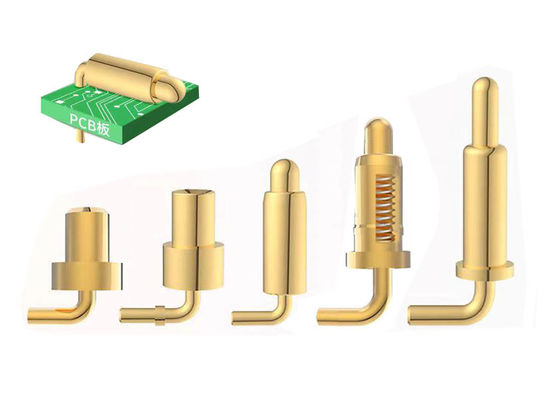 Type de courbure personnalisée épingle à ressort Pogo pour connecteurs à épingle Pogo de 2,54 mm