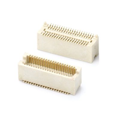 10 - 100 broches connecteur de carte à haute vitesse à carte de 0,8 mm de hauteur