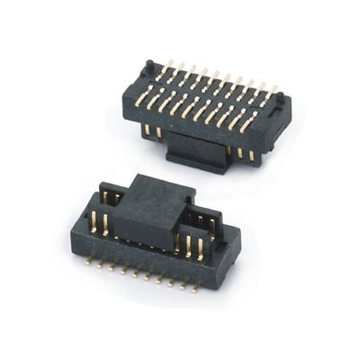 10 - 100 broches connecteur de carte à haute vitesse à carte de 0,8 mm de hauteur