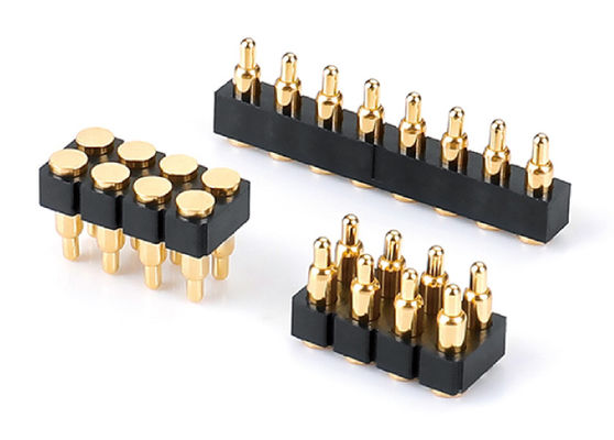 Connecteur à broche à 6 broches Pogo avec contact de ressort Facile entretien et remplacement