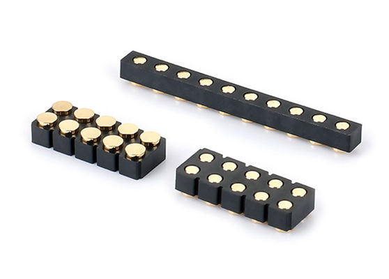 Connecteur à broche à 6 broches Pogo avec contact de ressort Facile entretien et remplacement