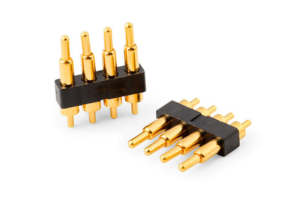 2.54mm Pitch Pogo Pin Connectors à ressort H7.75mm pour l'interconnexion de circuits imprimés