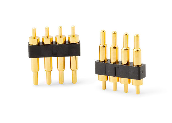 2.54mm Pitch Pogo Pin Connectors à ressort H7.75mm pour l'interconnexion de circuits imprimés