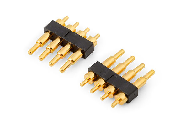 2.54mm Pitch Pogo Pin Connectors à ressort H7.75mm pour l'interconnexion de circuits imprimés