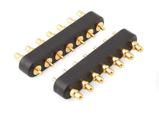 Connecteur électronique à ressort à 7 broches avec connecteur à broche Pogo de 2,54 mm