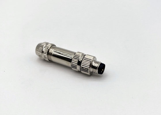 M8 IP67 Connecteur circulaire, prise de protection masculine 3 4 5 6 8 type de connecteur de montage à broches
