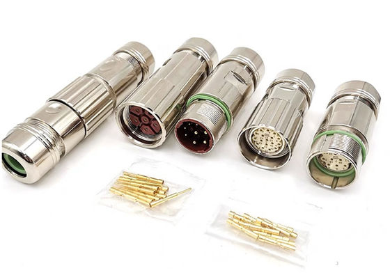 M23 Connecteur de fil circulaire de puissance 6 broches Servo-encodeur Femme Masculine Crochet de fil