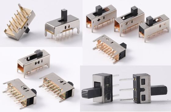 3 broches SMD DIP Panel PCB momentané Tactile Tactile Appuyez sur le bouton