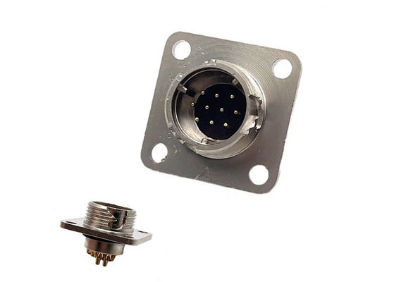 2 broches 10 broches connecteur de fil circulaire Servo encodeur Termination de soudage mâle